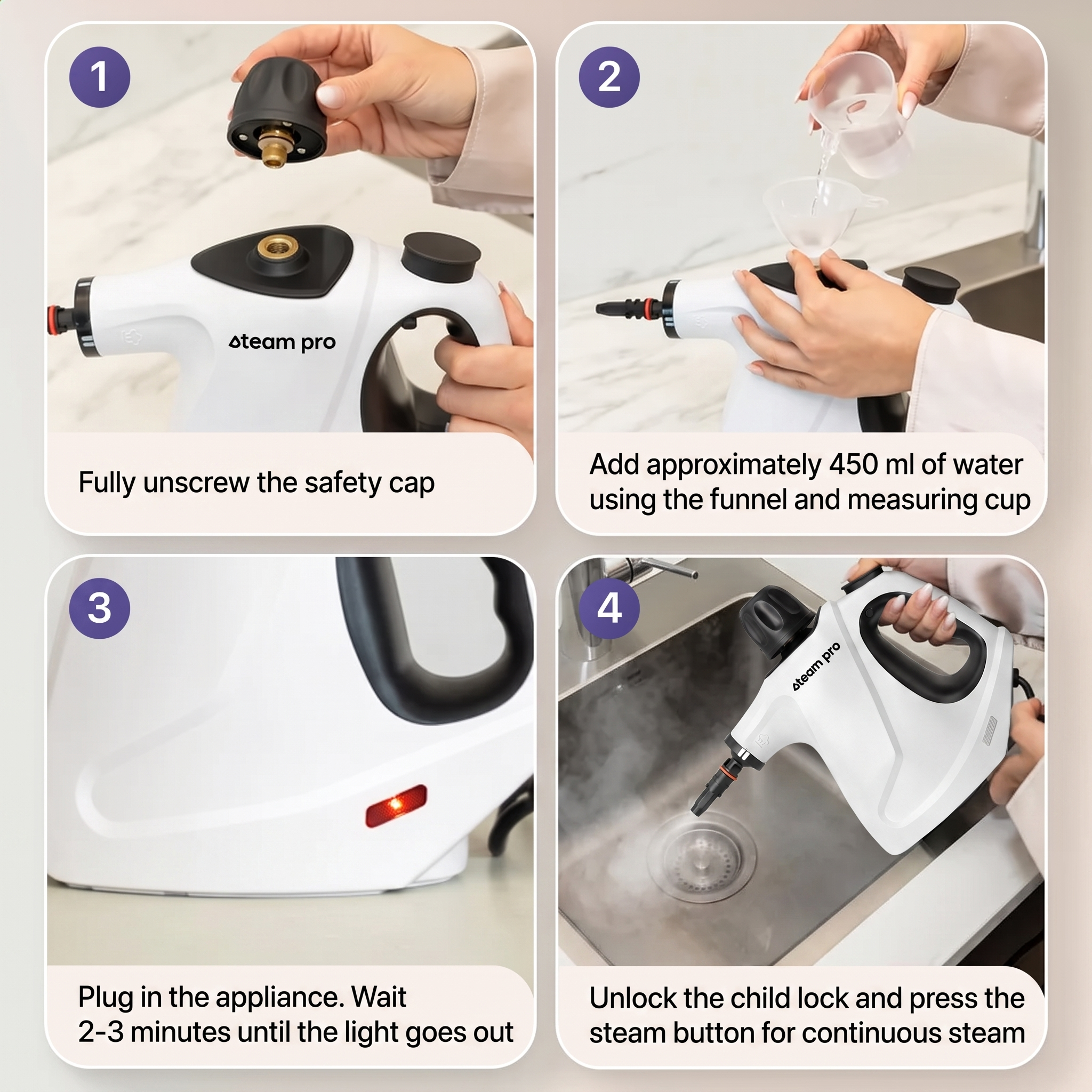 STEAMPRO CLEANER